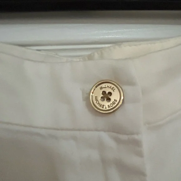 Michael Kors white pants; Good condition; Size 12 - Picture 3 of 4